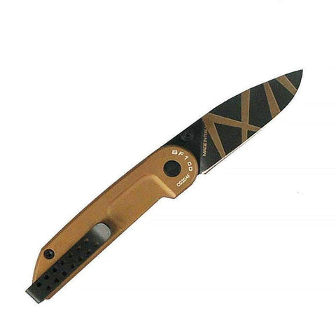 Couteau pliant Extrema Ratio BF1 CD Warfare drop point acier N690 lame 69 mm