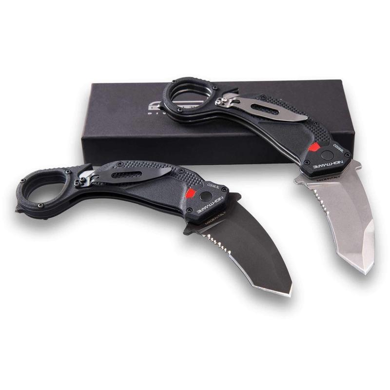 Couteau pliant Extrema Ratio Nightmare karambit acier N690 lame 73 mm