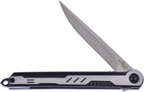Couteau pliant Frost Cutlery Sling Blade acier 440C lame 89 mm manche acier inoxydable