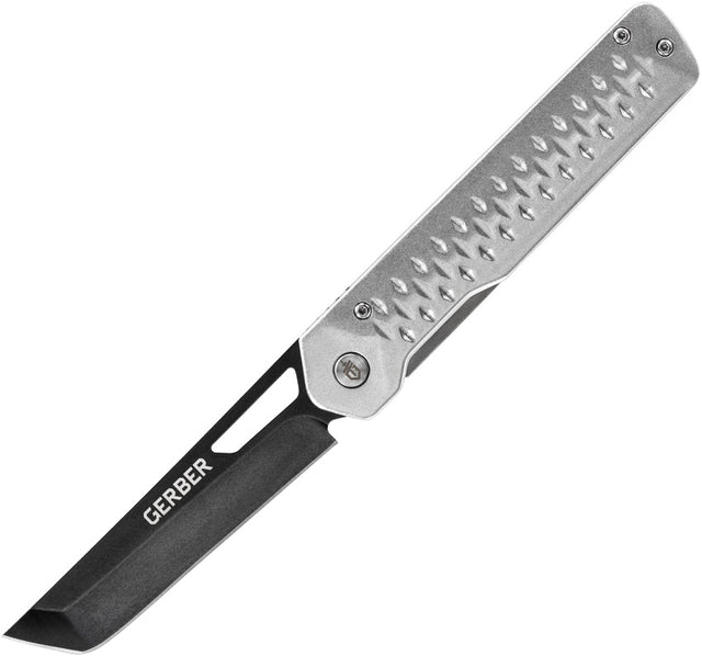 Couteau pliant Gerber Ayako acier 7Cr17MoV lame tanto 89 mm manche aluminium