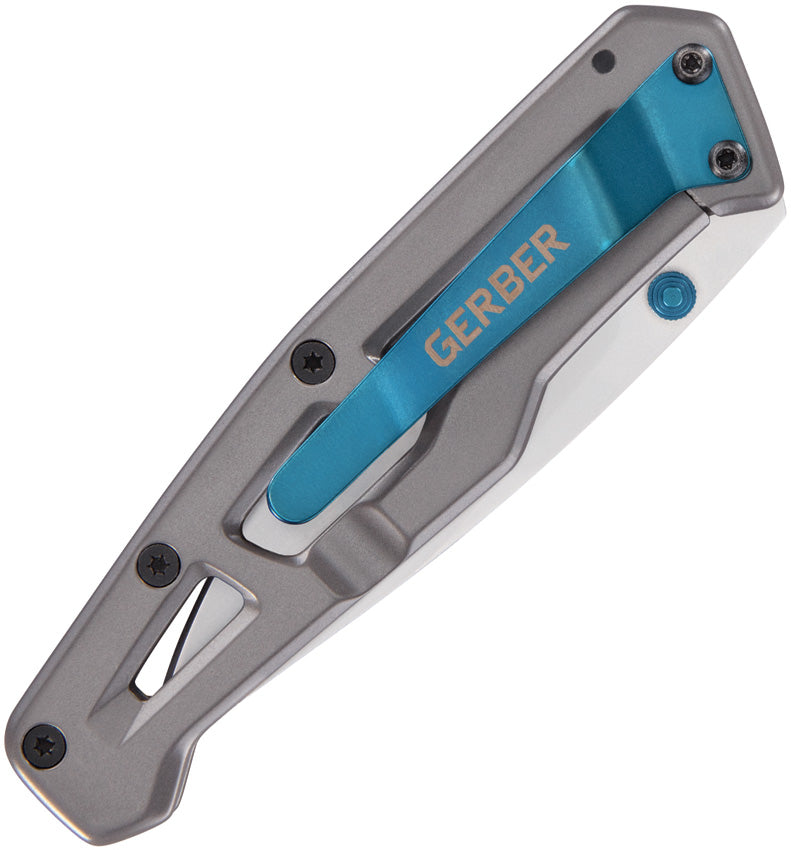 Couteau pliant Gerber Paralite lame 80 mm manche acier inoxydable