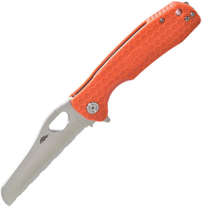 Couteau pliant Honey Badger Knives Large Rescue acier 8Cr13MoV lame sheepsfoot 92 mm
