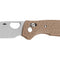 Couteau pliant Honey Badger Large Crossbolt acier 8Cr13MoV lame 84 mm