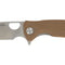 Couteau pliant Honey Badger Large Flipper acier 8Cr13MoV lame 92 mm