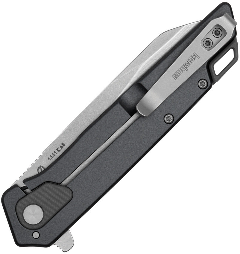 Couteau pliant Kershaw Misdirect XL lame tanto 86 mm manche acier inoxydable