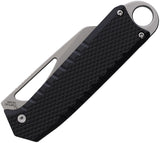 Couteau pliant Ketuo Ventr acier 14C28N lame tanto 73 mm manche G10