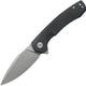 Couteau pliant Kubey Calyce acier 14C28N lame 89 mm manche G10 avec clip de poche