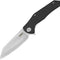 Couteau pliant Kubey Flash acier San Mai M2 lame tanto 95 mm manche G10