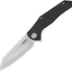 Couteau pliant Kubey Flash acier San Mai M2 lame tanto 95 mm manche G10