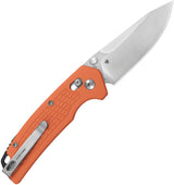 Couteau pliant Kubey Freki acier 14C28N lame drop point 80 mm manche G10