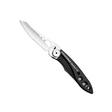 Couteau pliant Leatherman Skeletool KB lame 420HC de 6,6 cm, clip amovible