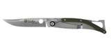 Couteau pliant Lug SP1S SP1SB acier 7Cr17MoV lame 80 mm lame clip point