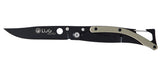 Couteau pliant Lug SP1T SP1TD acier 7Cr17MoV lame 80 mm lame clip point