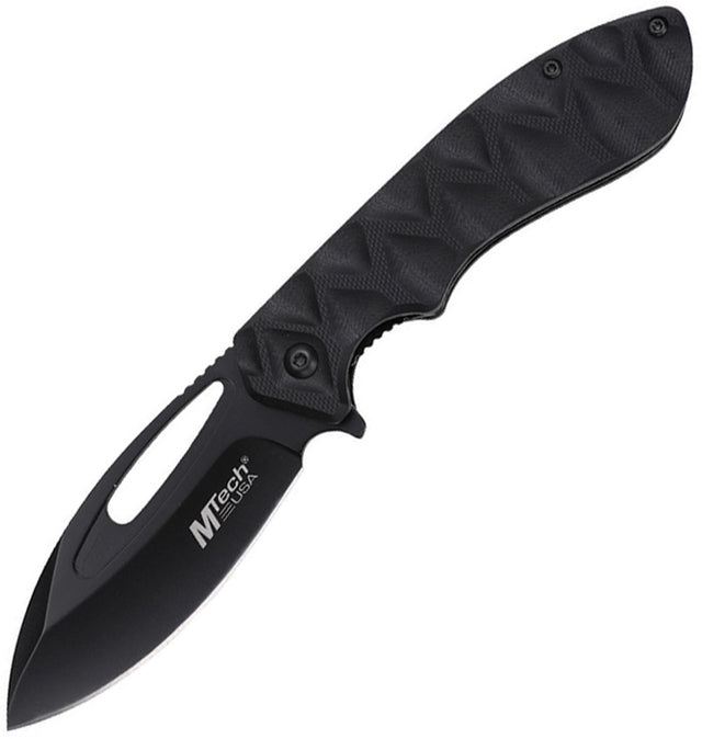 Couteau pliant MTech A2028 acier 3Cr13 lame 86 mm manche G10 à ouverture assistée