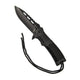 Couteau pliant Mil-Tec One-Hand Paracord lame 10 cm 3Cr13 avec firesteel et sifflet