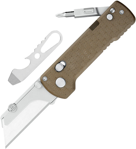 Couteau pliant Oknife Otacle U1 Pro acier SK5 manche PEEK verrouillage rail lock