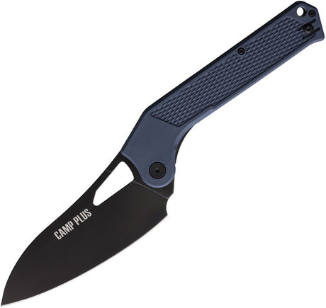 Couteau pliant Ontario Camp Plus EDC lame cleaver 114 mm manche nylon