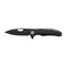 Couteau pliant PDK Engraver's Edition Woven Bones ASP plaquettes G-10 texturées