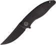 Couteau pliant Petrified Fish Simum acier Bohler K110 lame 89 mm manche micarta