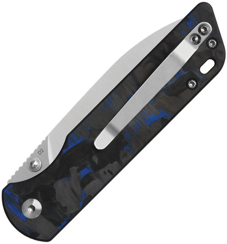 Couteau pliant QSP Knife Parrot V2 acier D2 lame spear point 83 mm