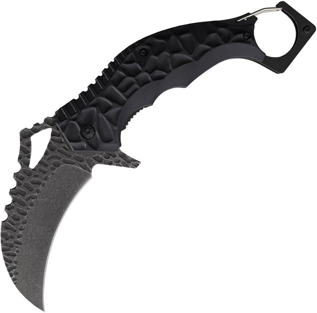 Couteau pliant Rite Edge Karambit LQ3554 lame karambit 76 mm manche ABS