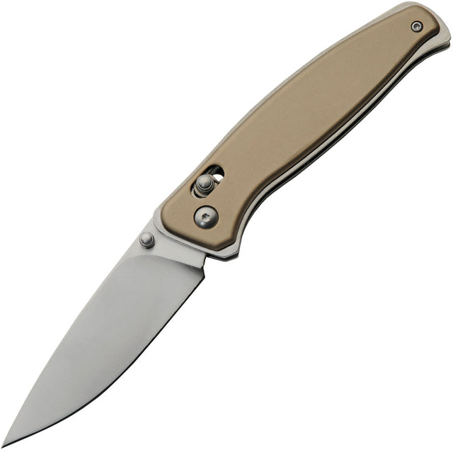 Couteau pliant Rite Edge RUC-4006 acier 8Cr13MoV lame 83 mm manche aluminium