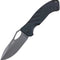 Couteau pliant S-TEC TS018 lame drop point 76 mm manche G10 à ouverture assistée