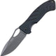 Couteau pliant S-TEC TS018 lame drop point 76 mm manche G10 à ouverture assistée