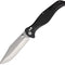 Couteau pliant S-TEC TS112 lame clip point 127 mm manche nylon avec clip de poche