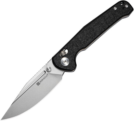 Couteau pliant SENCUT Glenspar acier 9Cr18MoV lame clip point 89 mm
