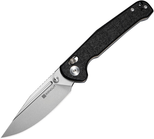 Couteau pliant SENCUT Glenspar acier 9Cr18MoV lame clip point 89 mm