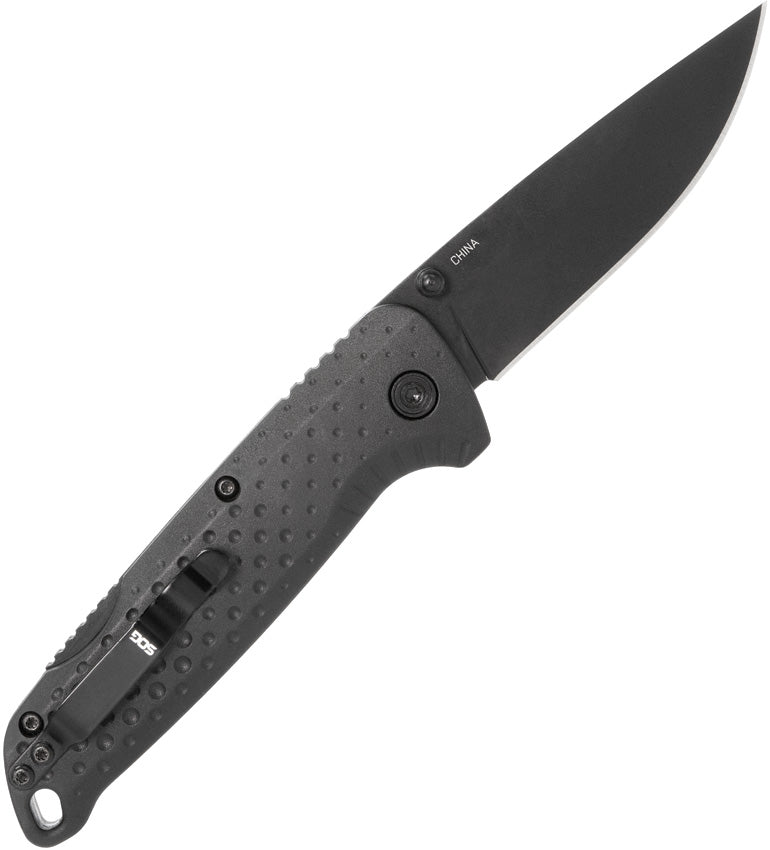 Couteau pliant SOG Adventure acier 5Cr15MoV lame 76 mm manche nylon