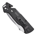 Couteau pliant SOG Escape acier 9Cr18MoV lame 83 mm coupe-lien et brise-vitre