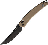 Couteau pliant SRM Knives 9211 acier 8Cr13MoV lame tanto 89 mm manche G10