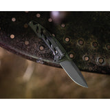 Couteau pliant Schrade Ventricle acier AUS-10A lame 76 mm manche acier inoxydable