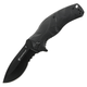 Couteau pliant Smith & Wesson Black Ops ouverture assistée lame 89 mm manche G10