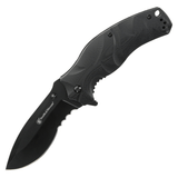 Couteau pliant Smith & Wesson Black Ops ouverture assistée lame 89 mm manche G10