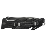Couteau pliant Smith & Wesson Border Guard acier 7Cr17 lame 108 mm brise-vitre coupe-ceinture