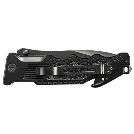 Couteau pliant Smith & Wesson Border Guard acier 7Cr17 lame 108 mm brise-vitre coupe-ceinture