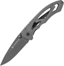 Couteau pliant Smith & Wesson CK400 Large lame drop point 76 mm manche titane