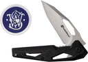 Couteau pliant Smith & Wesson Challenge Coin lame 76 mm manche polymère