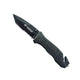 Couteau pliant Smith & Wesson Extreme Ops FR25 tanto dentelé avec brise-vitre et coupe-ceinture