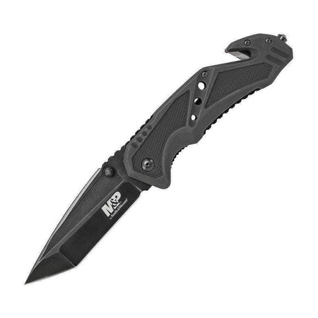 Couteau pliant Smith & Wesson M&P acier 7Cr17MoV lame tanto 95 mm brise-vitre