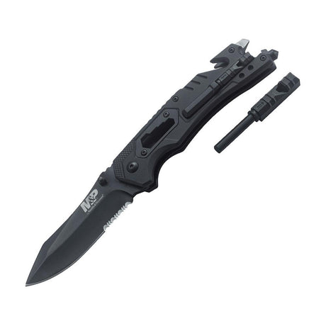 Couteau pliant Smith & Wesson M&P ouverture assistée lame 89 mm multi-outils