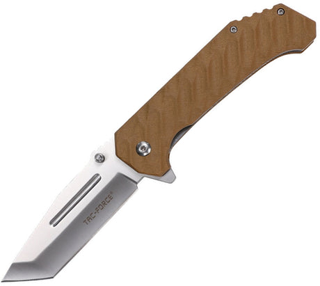 Couteau pliant Tac Force TF-2012 acier 3Cr13 lame tanto 92 mm manche G10
