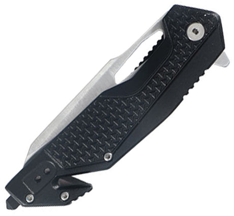 Couteau pliant Tac Force TF-2015 Rescue acier 3Cr13 lame 83 mm manche aluminium