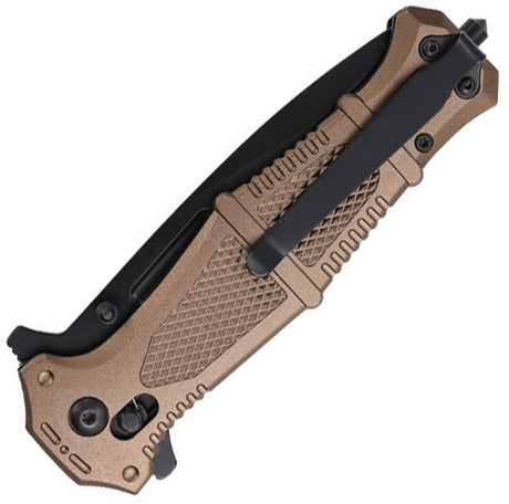 Couteau pliant US Marine Corps M-3010 lame 99 mm manche aluminium