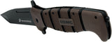 Couteau pliant United Cutlery Maximum lame tanto 140 mm manche caoutchouc