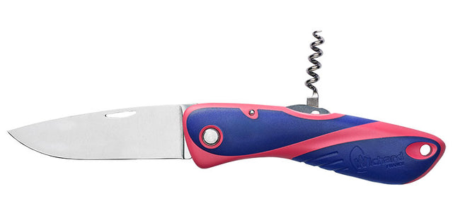 Couteau pliant Wichard Aquaterra Anemona Lame et tire bouchon acier Inox MA5 lame 80 mm