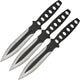 Couteaux de lancer Rite Edge Streak lot de 3 acier monobloc lame 102 mm avec étui